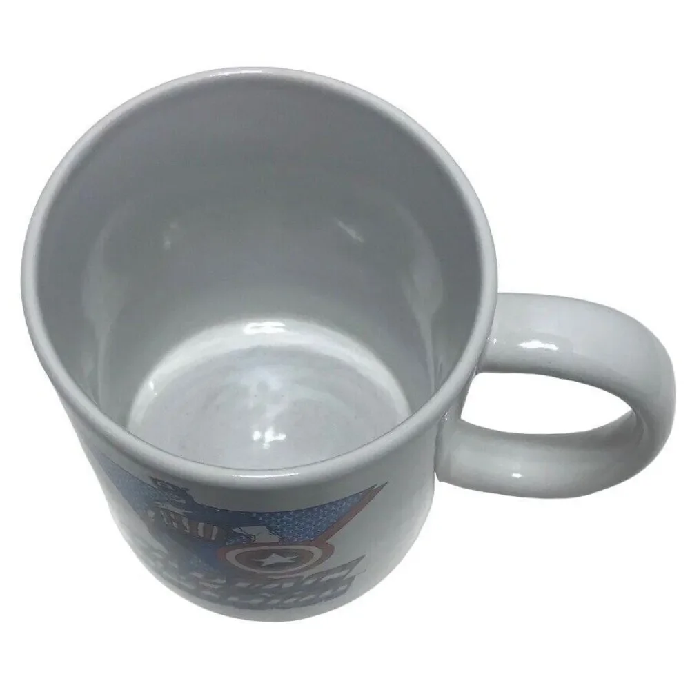 Marvel Comics 2011 Captain America super hero coffee mug tea cup ceramic Disney‎